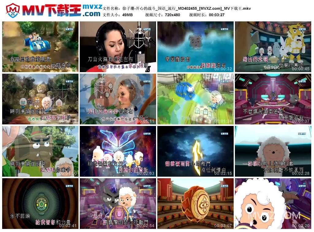 徐子珊-开心的战斗_国语_流行_MD402455